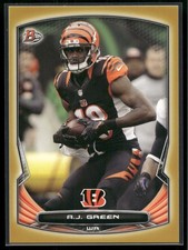 2014 Bowman A.J. Green #99 Veterans Gold #/75 Cincinnati Bengals