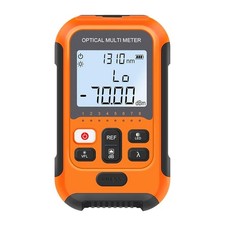 "Portable Fiber Optic Cable Tester with Visual Fault Locator and Power Meter"