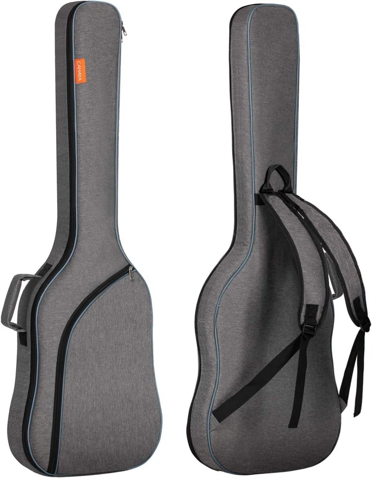 Electric Bass Backpack Gig Bag: Protective, Lightweight, and Spacious Grey Case - Image 3 of 4
