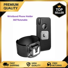 Wristband Phone Holder 360 Rotatable Universal Sports Wristband for Smartphones