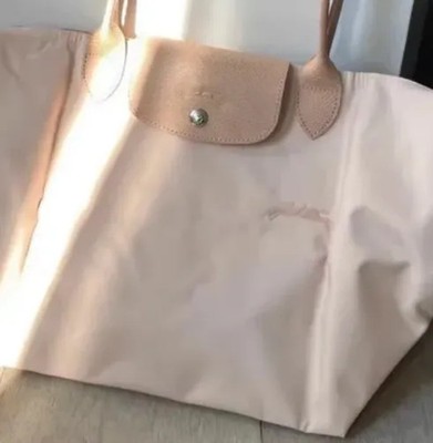 Longchamp Le Pliage Tote L Light Pink New From Japan | eBay