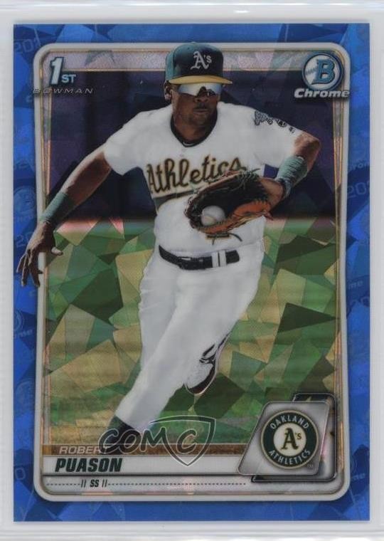 2020 Bowman Chrome Sapphire Edition Robert Puason #BCP-145 09jb