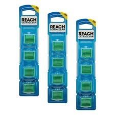 REACH Ultraclean Access Flosser Refill Heads, 28 Count Pack of 3 , Green
