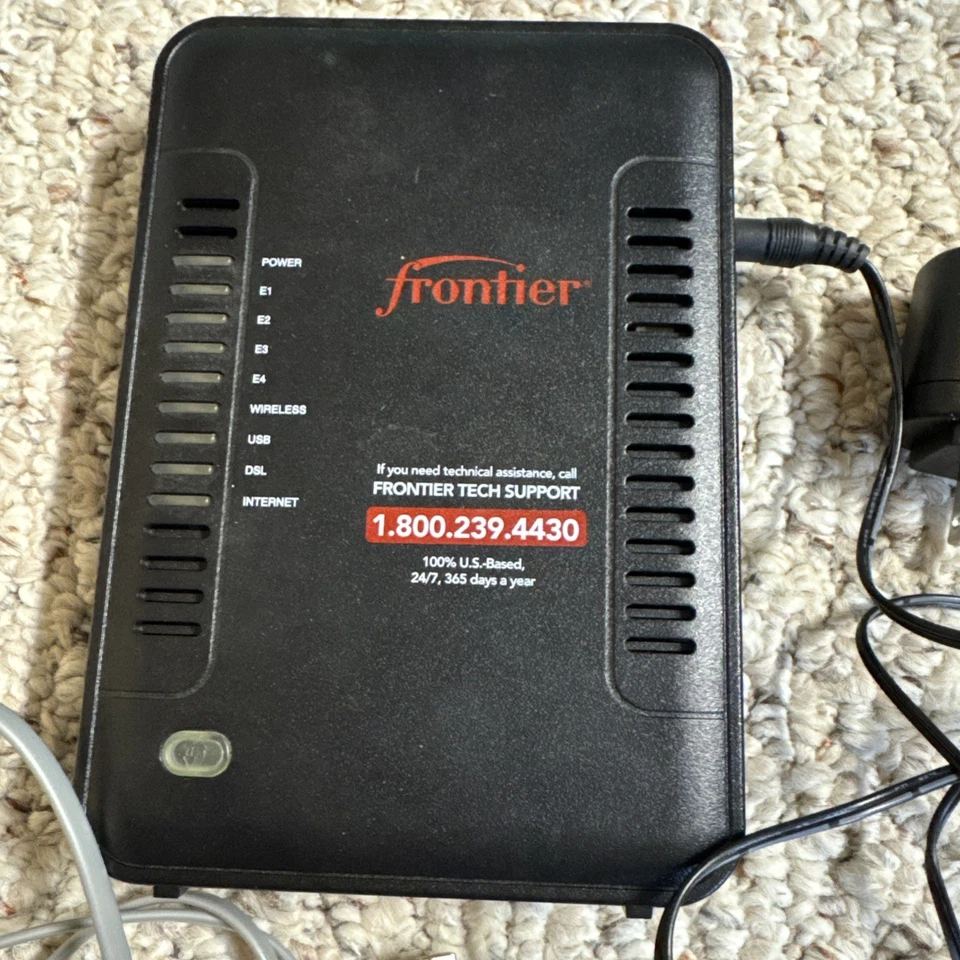 Netgear Model: 7550 (B90-755044-15) Frontier ADSL2+ Modem Router - Image 2 of 4
