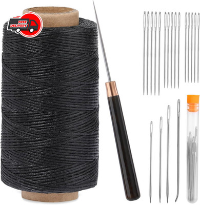 Springfield Leather Heavy Duty Waxed 1mm Thick Hand Sewing Rhino Thread