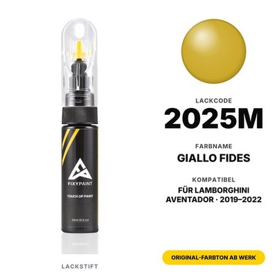 Touch Up Paint Pen For Lamborghini Aventador 2025M Giallo Fides Set Professional Car Paint