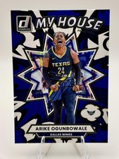 2025 Donruss WNBA #2 Arike Ogunbowale My House Press Proof Blue