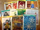 CHOOSE 1 ANNIE'S ATTIC INTERNATIONAL PLASTIC CANVAS CLUB PATTERN-VARIETY DESIGNS