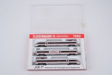 Fleischmann N 7460 K treno automotrice ICE BR 411 DB con tecnologia di inclinazione corrente continua