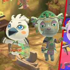 Animal Crossing Crossover amiibo Set of 2 Zelda Mineru's Construct  Tulin