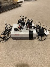Nintendo NES Grey Console With 2 Controllers And Power Brick