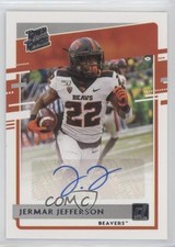 2021 Chronicles Draft Picks Donruss Rated Rookie Jermar Jefferson Auto 3wu