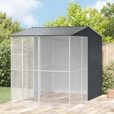 Bird Cage Anthracite Bird Cage with Storage Aviary Cage Aviary House Bird House