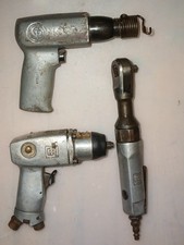 Chicago Pneumatic Ingersoll Rand Air Tool Lot 38 Impacts And Air Hmer