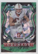 2020 Prizm Draft Picks Crusade FOTL Green Ice 17/18 Christian McCaffrey #25 uk2