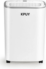 KPUY 12L Portable Dehumidifier — Digital Display & Auto Shutoff (Home)