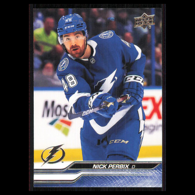 Nick Perbix #417 2023 Upper Deck Tampa Bay Lightning Hockey Card NHL NM
