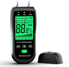 Feuchtigkeitsmessgerät RDINSCOS Feuchtigkeitsmesser Detector mit LCD-Display Hol