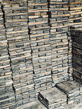 90 square meters canadian pitched pine reclaimed parquet flooring.