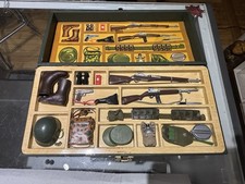 GI JOE 1964 Early Issue Foot Locker Complete with Accessories