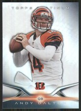 2014 Topps Platinum #12 Andy Dalton Cincinnati Bengals 52502