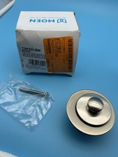 Moen T90331BN Push-N-Lock Tub Drain Kit Brush...