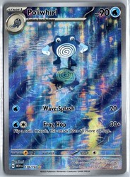Poliwhirl 176/165 Scarlet & Violet 151 Illustration Rare
