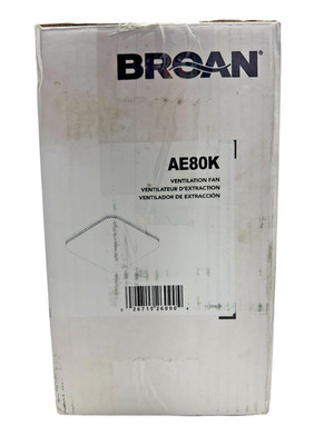 Broan 80 CFM Ceiling Bathroom Exhaust Fan AE80K  (OB)