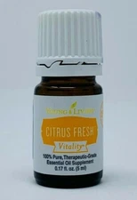 Young Living Citrus Fresh Vitality Pure Essential Oil Blend 5ml - New/Sealed!