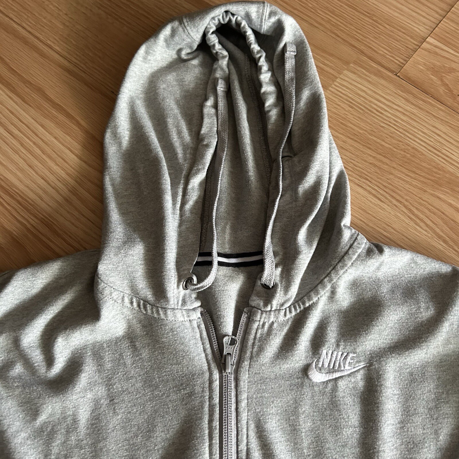 SACAI X NIKE Nike Sportswear Giacca con cappuccio grigia cropped donna XS