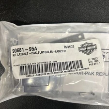 Harley-Davidson TOUR PAK  Latch Kit '85-'06 FLT/FXR/T/D Models P/N 90681-95A