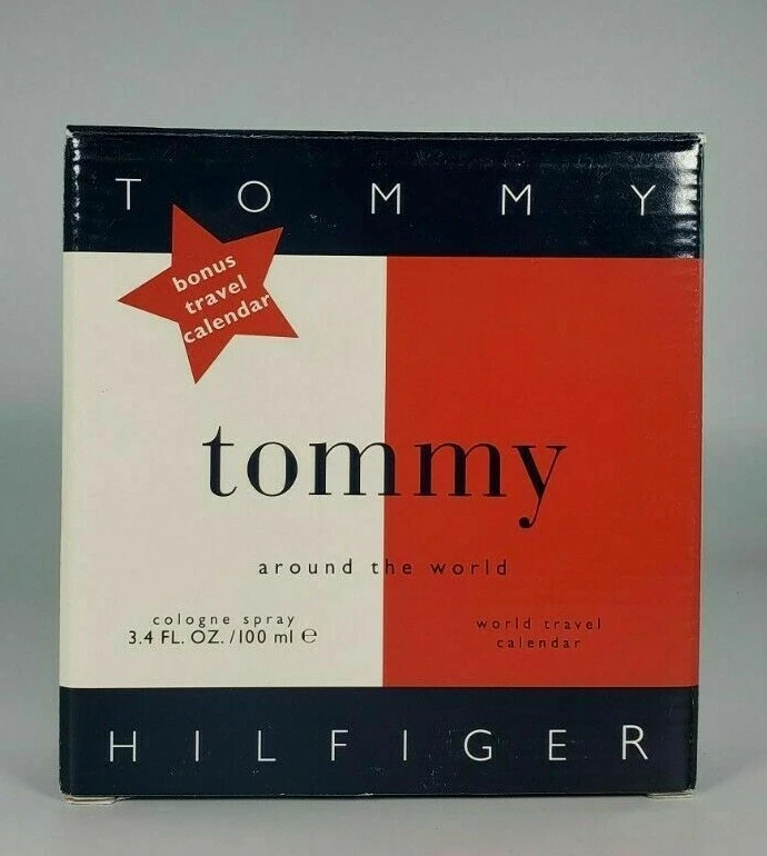 Tommy by Tommy Hilfiger Around the World VINTAGE 2 Piece 3.4 oz TRAVEL GIFT RARE - Image 3 of 4
