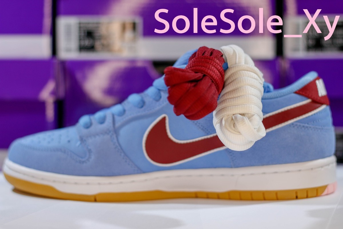 Nike SB Dunk Low Philadelphia Phillies DQ4040-400 Men's Size Nike SB Dunk Low Philadelphia Phillies DQ4040-400 Men's Size