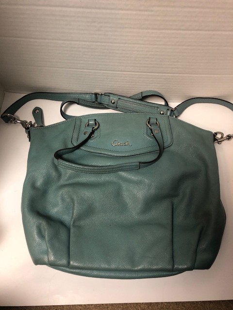coach ashley leather satchel