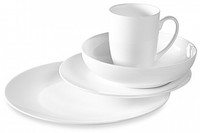 Tabletops Unlimited® Monarque Bone China 16-piece Dinnerware Set Tabletops Unlimited® Monarque Bone China 16-piece Dinnerware Set
