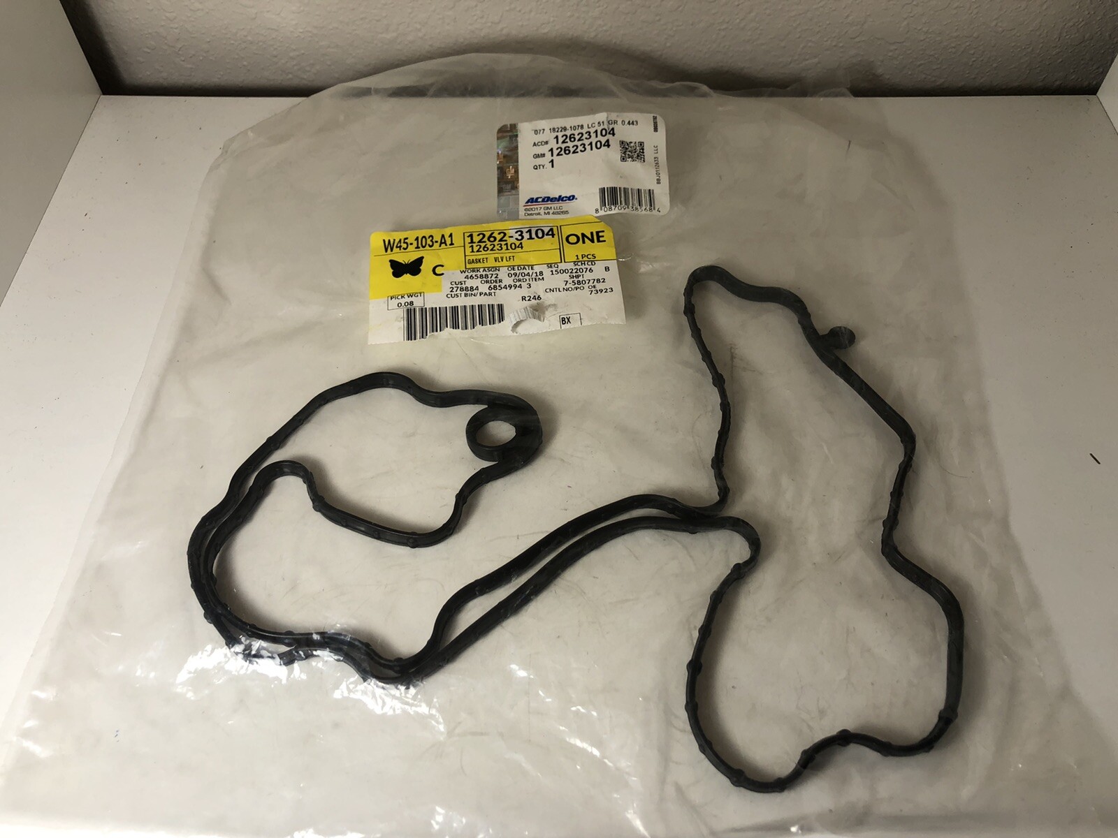 Купить NOS ACDelco Engine Valley Pan Gasket 12623104 Chevy на Аукцион из Америки с доставкой в