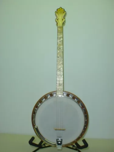 William L. Lange 4 String Tenor Banjo