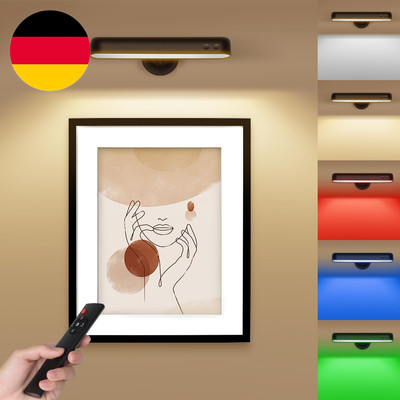 Wireless Picture Lighting, Wall Light, Indoor Outdoor LED with 3 Modes, Recharge