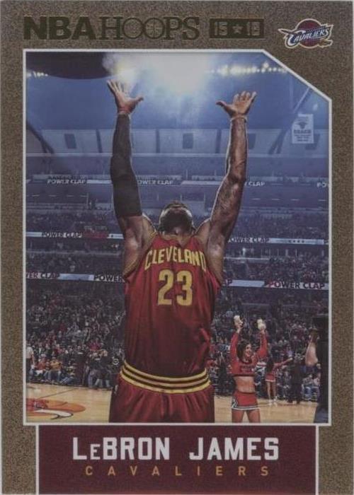 2015-16 Panini NBA Hoops - LeBron James #14 for sale | eBay