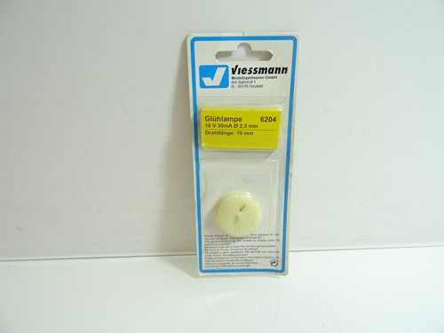 Bombilla Viessmann H0 6204 16V 30mA en EMBALAJE ORIGINAL CK2001 | Zustand: Gebraucht