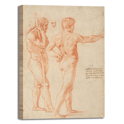 Raphael Nude Studios Design Frame Print Canvas Painted Frame Home Furniture