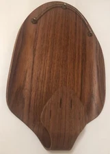 Vintage Rainbow Products Curved Teak Wood CheeseTray Sweden MCD Mid Cent Modern