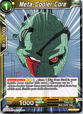 dragon ball super card game meta Meta-Cooler Core BT2-109 UC Dragon Ball Super Card TCG X1