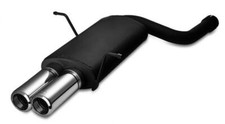Endschalldämpfer Auspuff BMW 3er E46 Kombi 323i 1998/2005 - 2x80mm