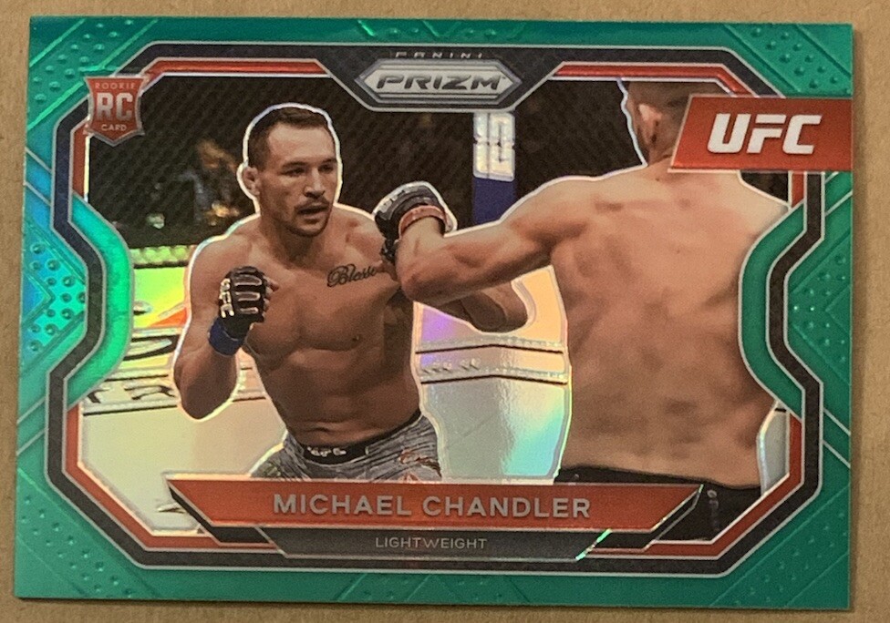 2021 Prizm UFC Michael Chandler RC Green