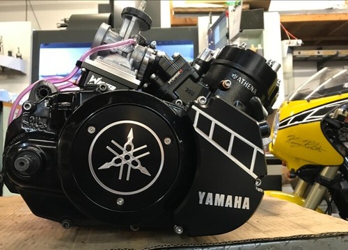 YAMAHA BANSHEE ,RZ350, LC350,LC250 CLUTCH DERBY COVER & WATER PUMP/ OIL COVER - Bild 3 von 3