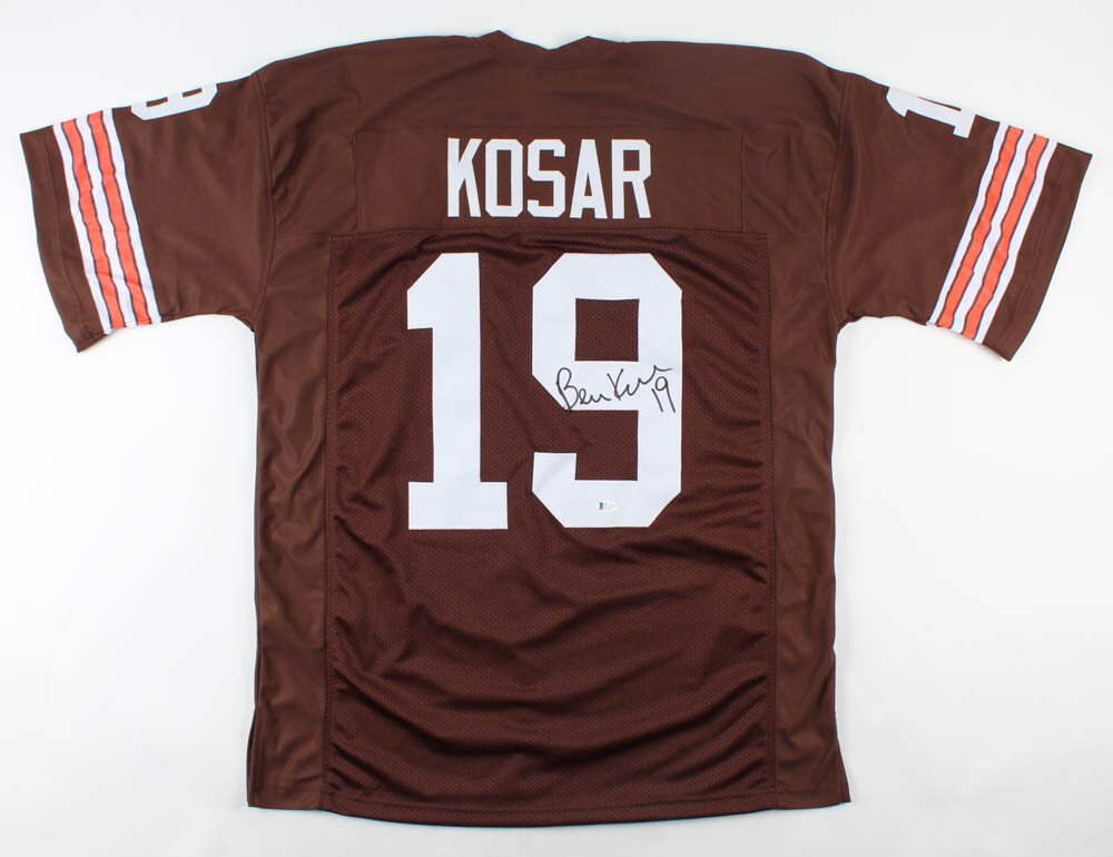 Bernie Kosar Autographed Signed Cleveland Browns Jersey (Beckett COA) 