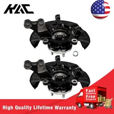 2pc Wheel Bearing Hub Steering Knuckle Assy 698-389 For Toyota Corolla 2003-2008