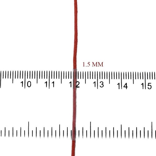 90M Waxed Cotton Thread Cords Cord Beading String Strap Rope Jewelry Making 2 MM - Picture 20 of 36