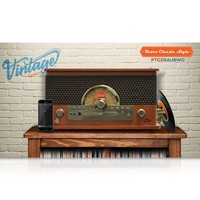 Wood Vintage Retro Classic Bluetooth Turntable System W/vinyl/mp3 Recording on sale Wood Vintage Retro Classic Bluetooth Turntable System W/vinyl/mp3 Recording on sale